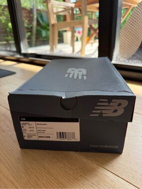 New Balance Grey Shoe Box with NB Logo